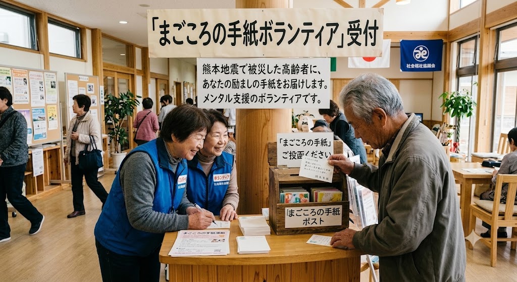 まごころの手紙ボランティア 受付